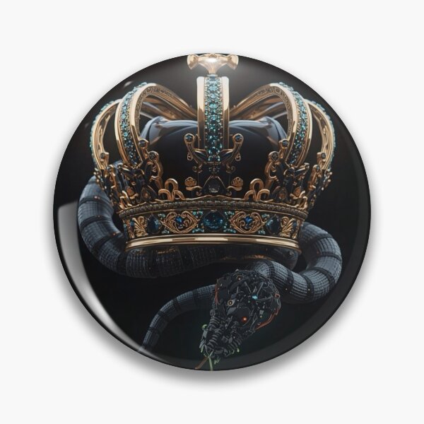 Item preview, Cyber Snake Crown - Electric Venom designed and sold by THEARTCURATİON .