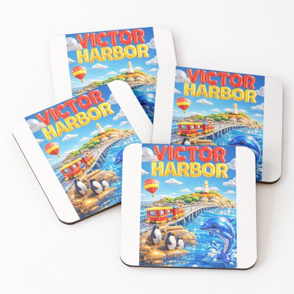 Item preview, Victor Harbor South Australia Granite Island Causeway Encounter Bay designed and sold by Places On Earth.