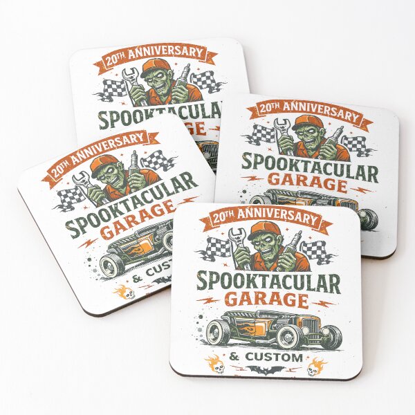 Item preview, Spooktacular Garage Custom T-Shirt designed and sold by Matinez Pink.