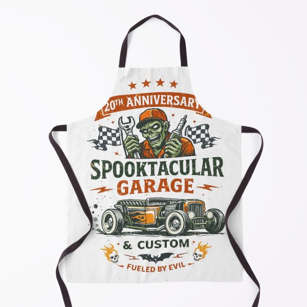 Item preview, Spooktacular Garage Custom T-Shirt designed and sold by Matinez Pink.