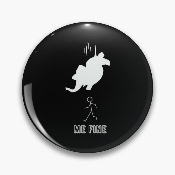 Item preview, Me Fine Dark Humor Sarcastic Quote Personal Status Update designed and sold by DorisSPipkin.
