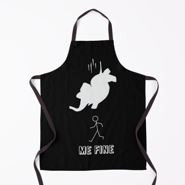 Item preview, Me Fine Dark Humor Sarcastic Quote Personal Status Update designed and sold by DorisSPipkin.