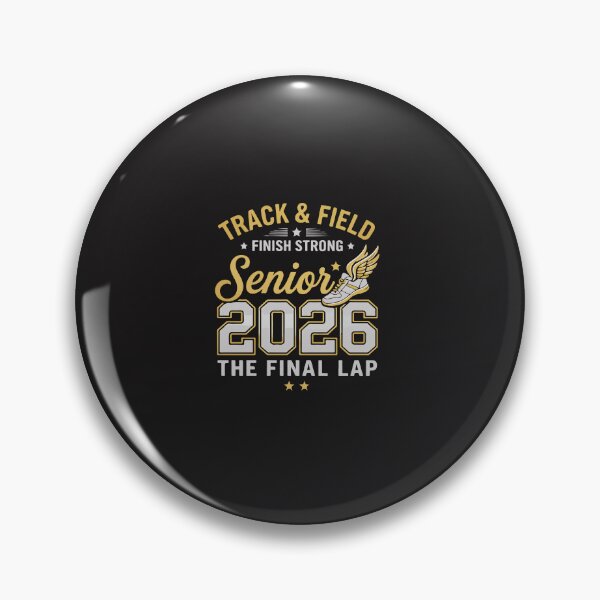 Item preview, Senior 2026 Track and Field Final Lap Graduation Athlete Runner Design designed and sold by kiralynstration.