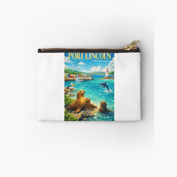 Item preview, Port Lincoln South Australia Eyre Peninsula Sea Lions Coastal Harbor designed and sold by Places On Earth.