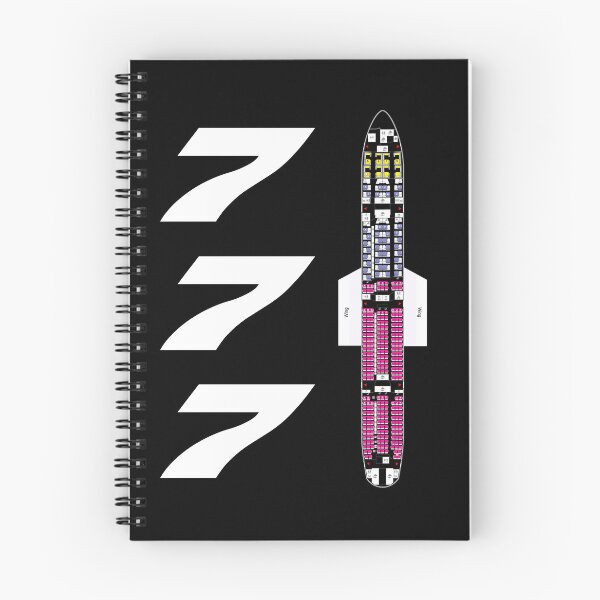 Item preview, Boeing 777 Seat Map Aviation Design designed and sold by Emberglowo.