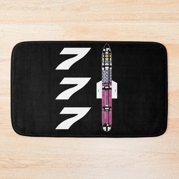 Item preview, Boeing 777 Seat Map Aviation Design designed and sold by Emberglowo.
