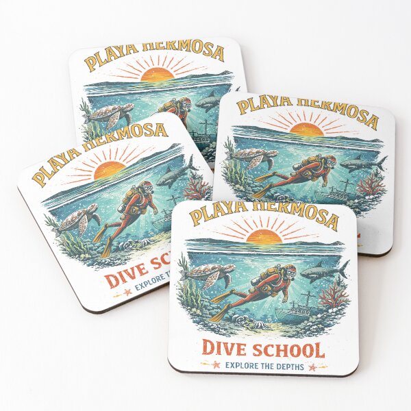 Item preview, Playa Hermosa Dive School T-Shirt designed and sold by Matinez Pink.