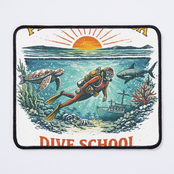 Item preview, Playa Hermosa Dive School T-Shirt designed and sold by Matinez Pink.