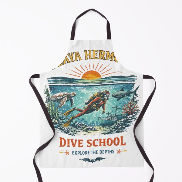 Item preview, Playa Hermosa Dive School T-Shirt designed and sold by Matinez Pink.