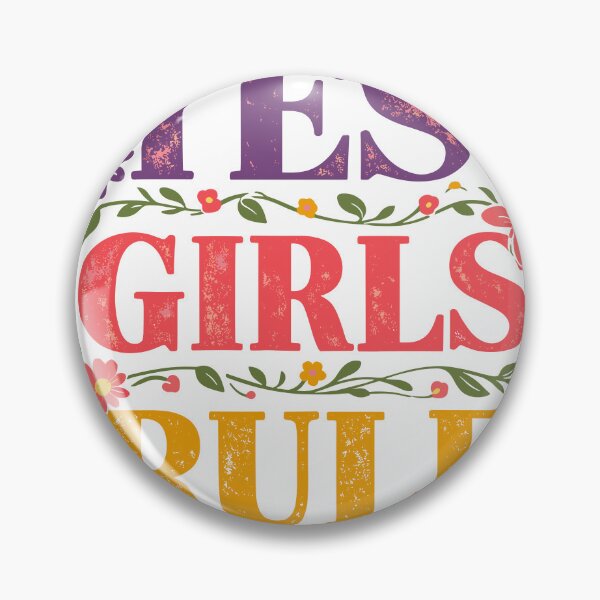 Item preview, Girls Rule Floral Print designed and sold by Matinez Pink.