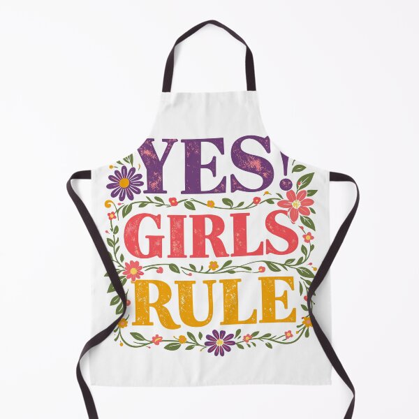 Item preview, Girls Rule Floral Print designed and sold by Matinez Pink.