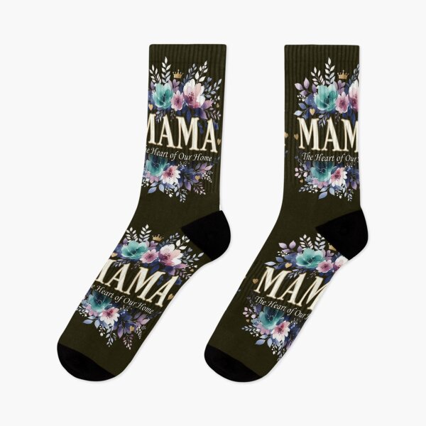 Item preview, Mama The Heart Of Our Home Floral Design designed and sold by Syrupulse.