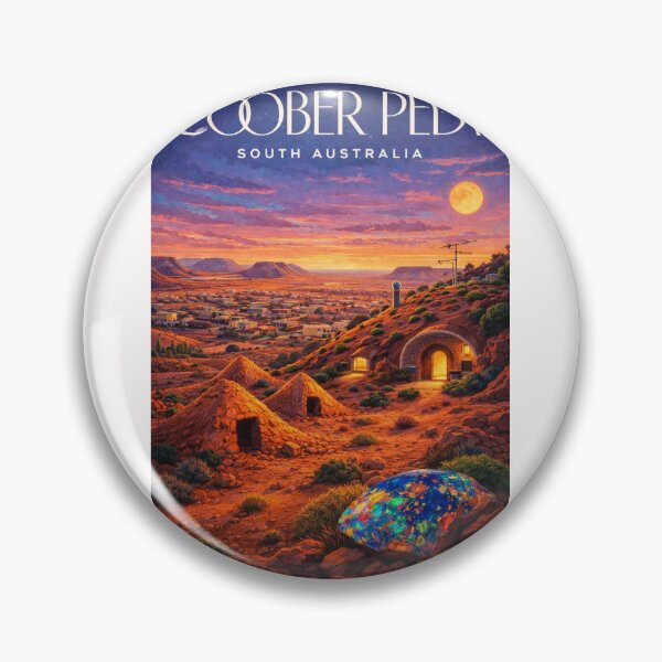Item preview, Coober Pedy South Australia Opal Fields Breakaways Desert Town designed and sold by Places On Earth.