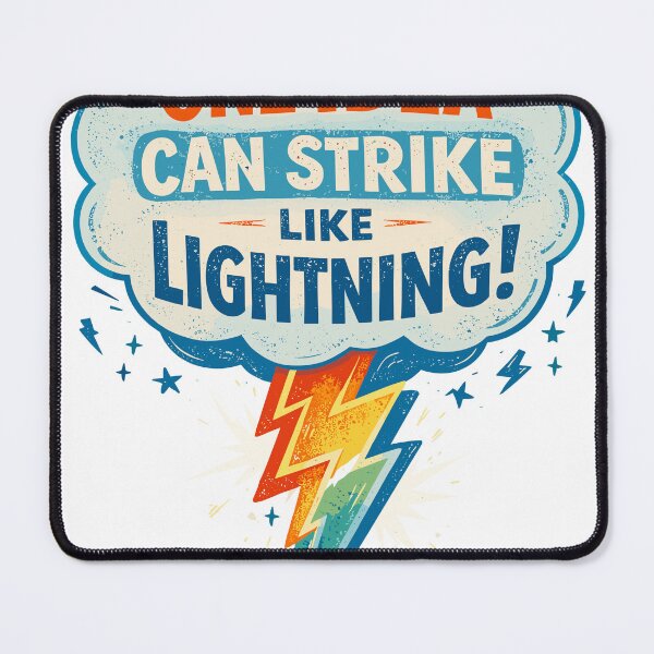 Item preview, Lightning Idea T-Shirt designed and sold by Matinez Pink.
