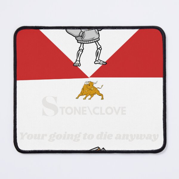 Item preview, Edgy Skeleton Smoking Quote - Stone Clove Streetwear designed and sold by Stoneclove.