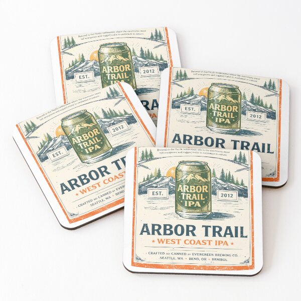 Item preview, Arbor Trail IPA T-Shirt designed and sold by Matinez Pink.
