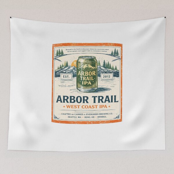 Item preview, Arbor Trail IPA T-Shirt designed and sold by Matinez Pink.