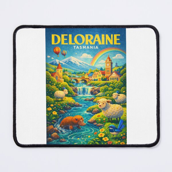 Item preview, Deloraine Tasmania Meander River Great Western Tiers Scenic Village designed and sold by Places On Earth.