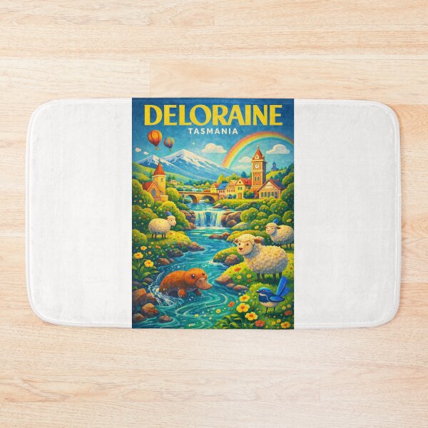 Item preview, Deloraine Tasmania Meander River Great Western Tiers Scenic Village designed and sold by Places On Earth.