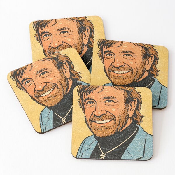 Item preview, Chuck Norris Retro Art Portrait designed and sold by DeVree.