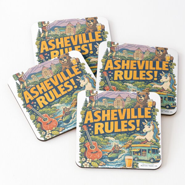 Item preview, Asheville Rules T-Shirt designed and sold by Matinez Pink.