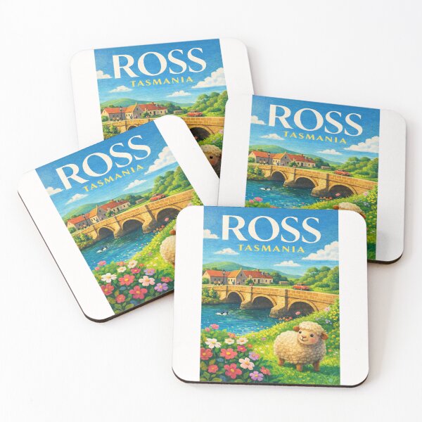 Item preview, Ross Tasmania Macquarie River Historic Bridge Midlands Village designed and sold by Places On Earth.