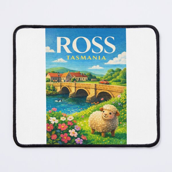 Item preview, Ross Tasmania Macquarie River Historic Bridge Midlands Village designed and sold by Places On Earth.