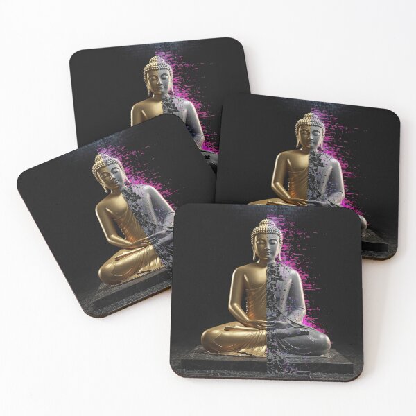 Item preview, Glitch Buddha - Digital Zen designed and sold by THEARTCURATİON .