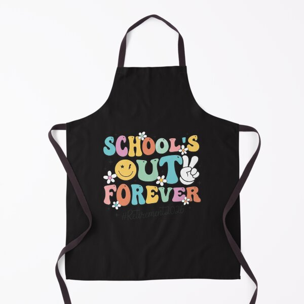 Item preview, Retro Schools Out Forever Retired Teacher 2026 Funny Retirement Design designed and sold by kiralynstration.