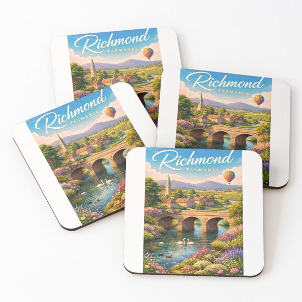 Item preview, Richmond Tasmania Coal River Historic Bridge Wine Region Village designed and sold by Places On Earth.