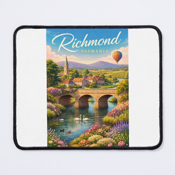 Item preview, Richmond Tasmania Coal River Historic Bridge Wine Region Village designed and sold by Places On Earth.