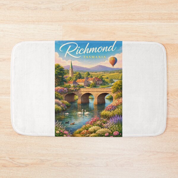 Item preview, Richmond Tasmania Coal River Historic Bridge Wine Region Village designed and sold by Places On Earth.