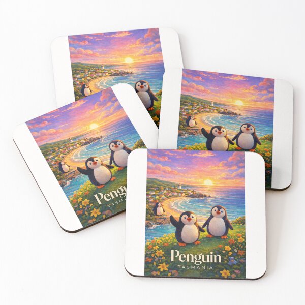 Item preview, Penguin Tasmania North West Coast Bass Strait Coastal Town designed and sold by Places On Earth.
