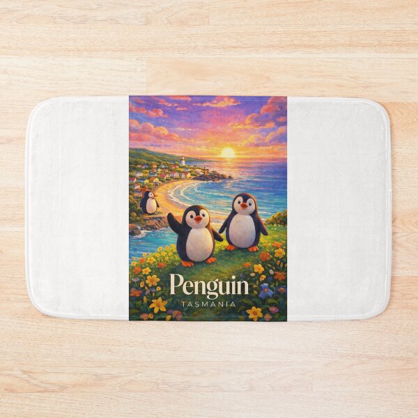 Item preview, Penguin Tasmania North West Coast Bass Strait Coastal Town designed and sold by Places On Earth.