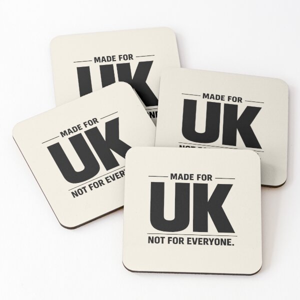 Item preview, Made For UK Not For Everyone Premium Typography designed and sold by POD DYNASTY.