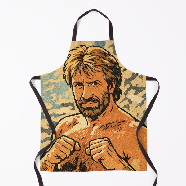 Item preview, Chuck Norris Retro Art Portrait designed and sold by DeVree.