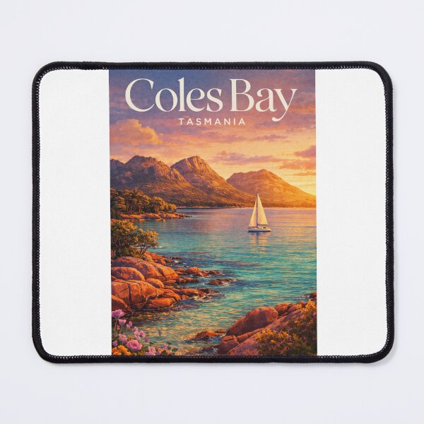 Item preview, Coles Bay Tasmania Freycinet National Park Wineglass Bay Coast designed and sold by Aryabek.