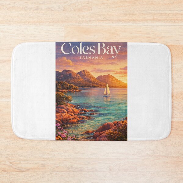 Item preview, Coles Bay Tasmania Freycinet National Park Wineglass Bay Coast designed and sold by Aryabek.