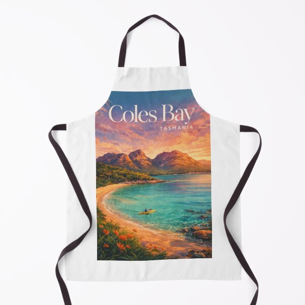 Item preview, Coles Bay Tasmania Freycinet Peninsula Wineglass Bay Hazards Range designed and sold by Aryabek.