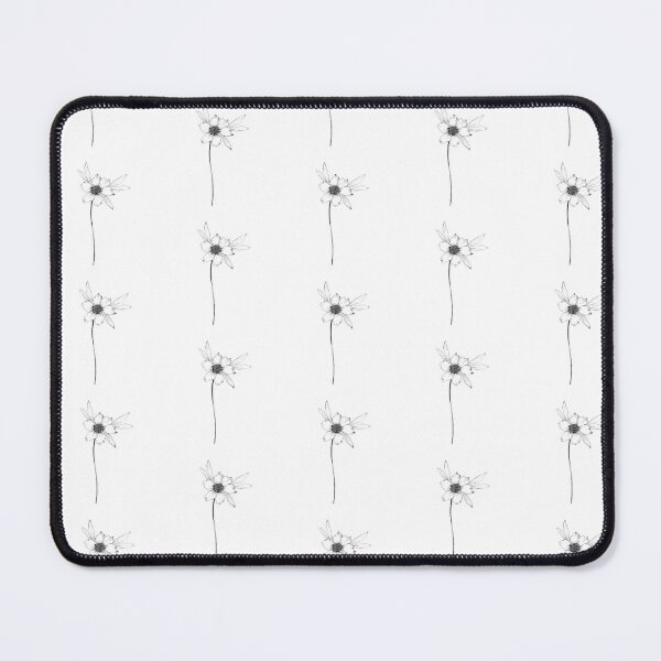 Item preview, Black flower sketch designed and sold by uunaa.
