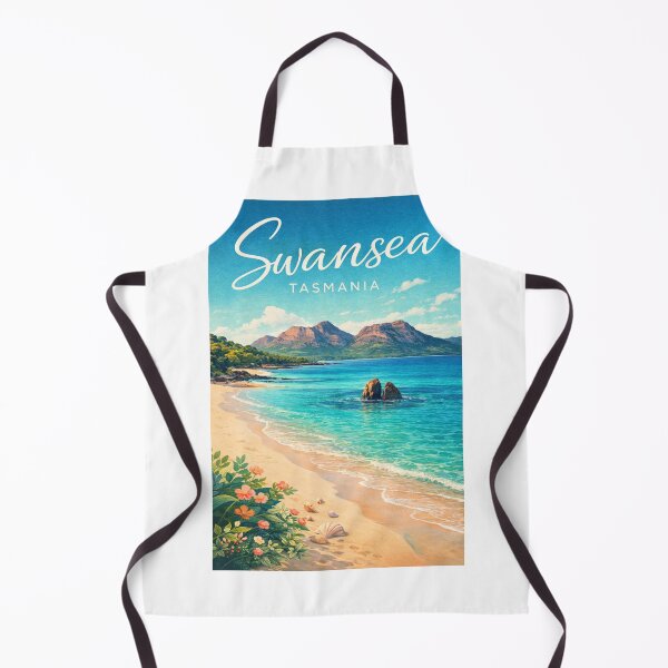 Item preview, Swansea Tasmania Great Oyster Bay Freycinet Coast Hazards Mountains designed and sold by Aryabek.