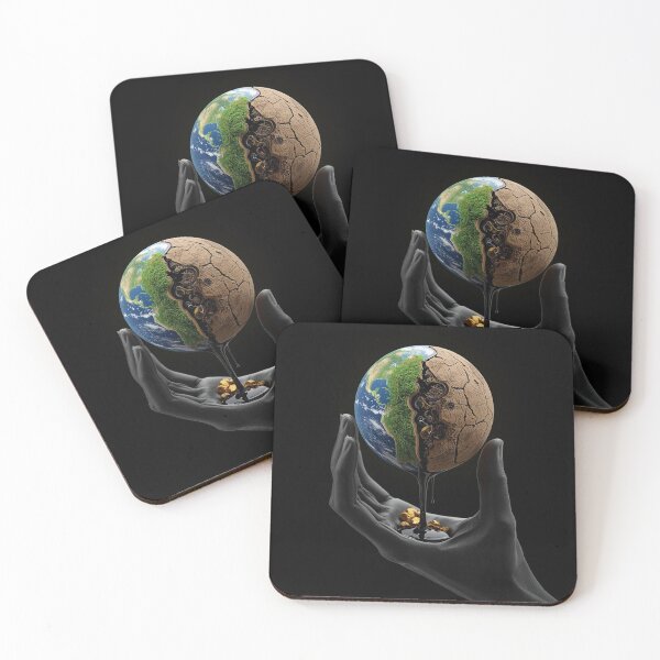 Item preview, Oil Dripping Earth - Wealth from Chaos designed and sold by THEARTCURATİON .