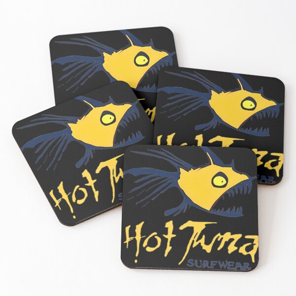 Item preview, Hot Tunas Surfwears Australias - Retro Fish Logo designed and sold by Spooky Spooky.