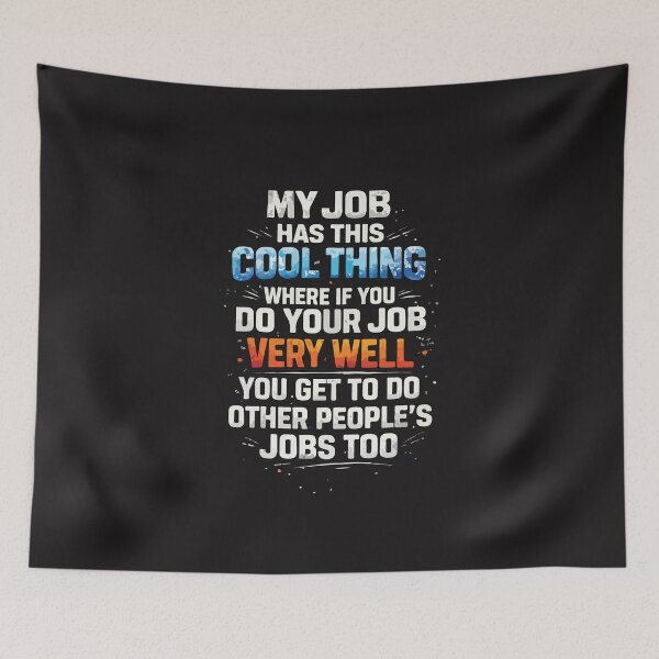 Item preview, My Job Has This Cool Thing Called Stress Funny Office Work Humor Design designed and sold by kiralynstration.