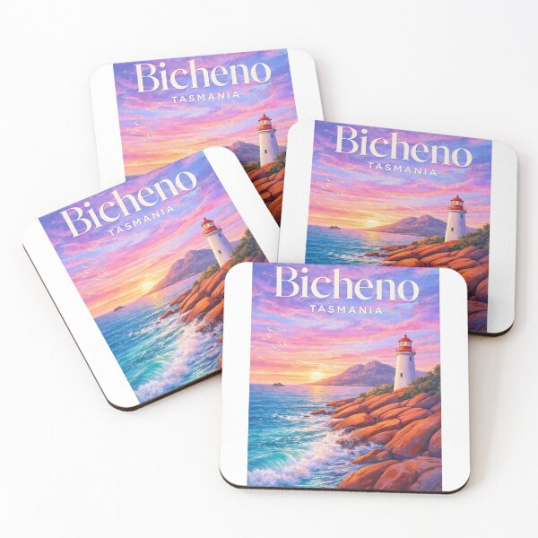 Item preview, Bicheno Tasmania East Coast Blowhole Lighthouse Freycinet Region designed and sold by Aryabek.