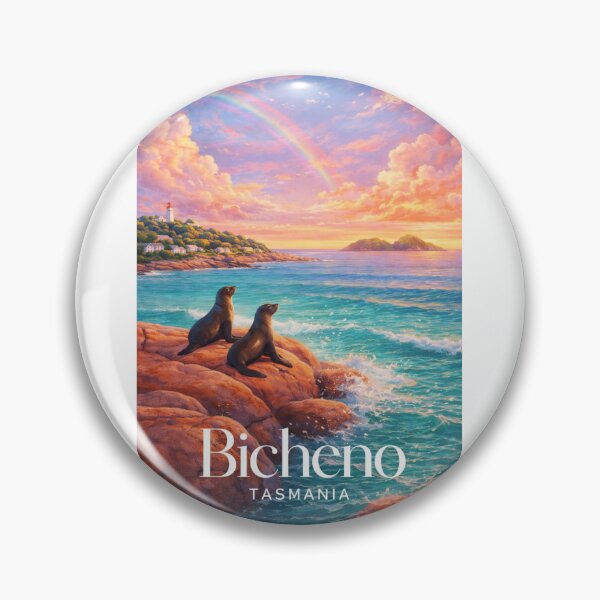 Item preview, Bicheno Tasmania Diamond Island Blowhole East Coast Freycinet Coast designed and sold by Aryabek.