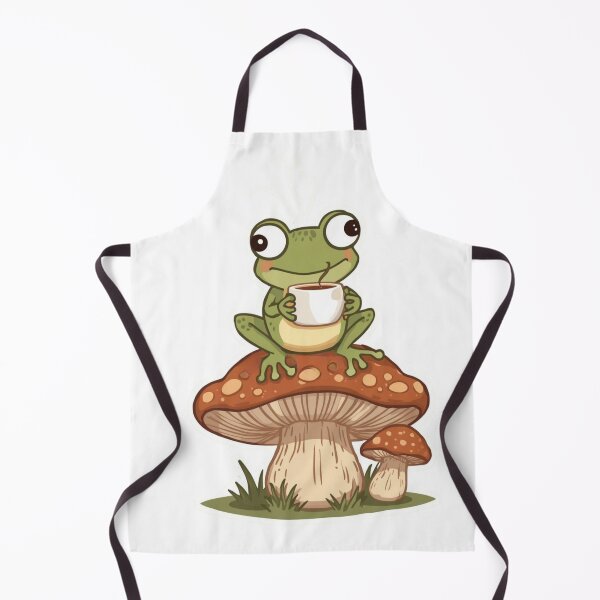 Item preview, Cute Frog  with the Coffee Cup designed and sold by Happy4uuuu.