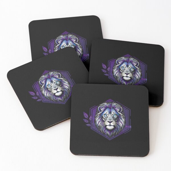 Item preview, Cyber Lion Tech Art - Futuristic Neon Circuit Apex Predator Illustration designed and sold by AbulailArt.
