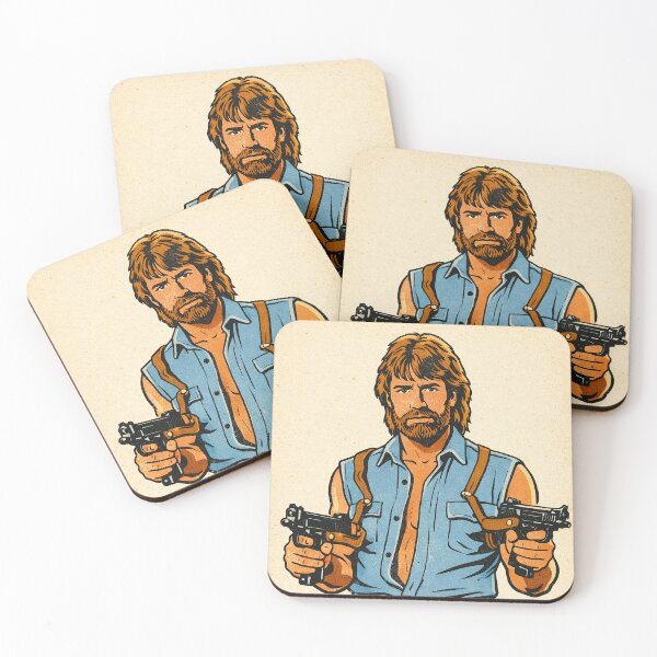 Item preview, Chuck Norris Retro Art Portrait designed and sold by DeVree.