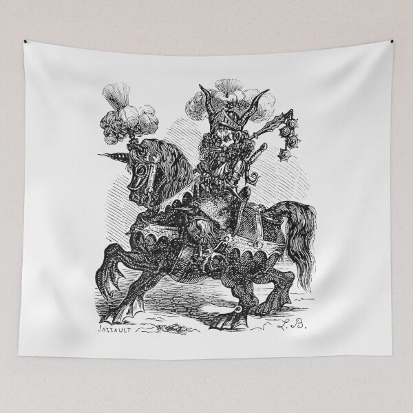 Item preview, Alloces A Fire-Breathing, Lion-Headed Soldier Riding A Horse designed and sold by taiche.